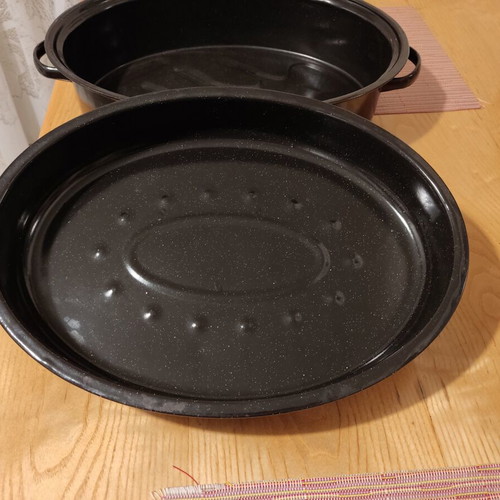 Large roasting pan, 40x32x10 cm