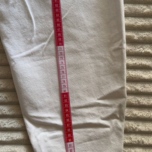 Men's white Zara jeans like new, balloon fit, size XL