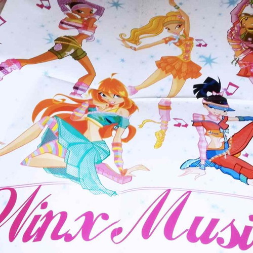 Winx Mega Poster Book used, set of 6 double-sided posters