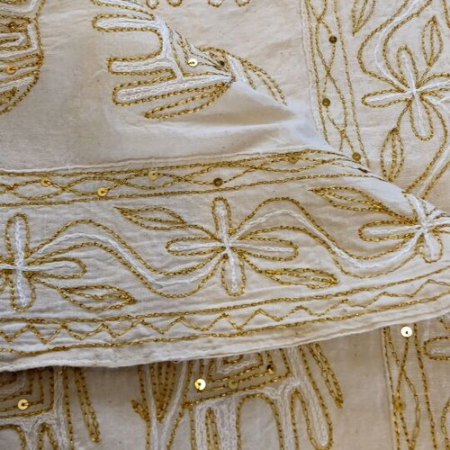 Handmade Indian Panda New Embroidered Cotton