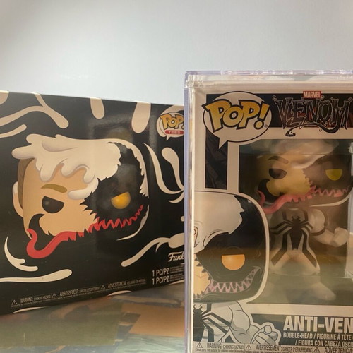 Funko Pop Anti-Venom with Medium T-shirt new