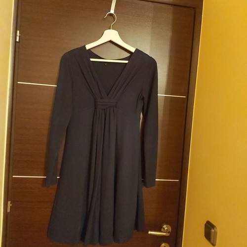 Dress with lining like new, size M, blue