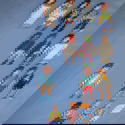 Playmobil 13 φιγούρες μεταχειρισμένες, σετ #48