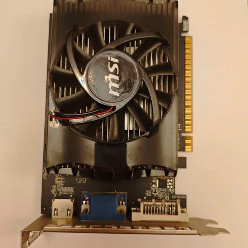 NVIDIA GeForce GT 630 graphics card used, fully functional
