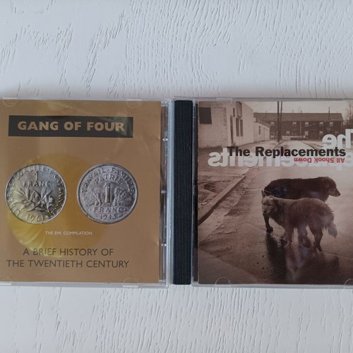 CD albums Gang Of Four and The Replacements like new, rock