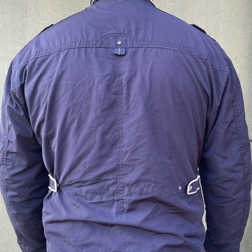 Monte Napoleone navy blue jacket used, XXXL, spring autumn