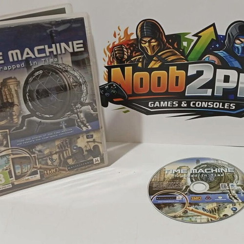 Time Machine: Trapped in Time PC CD-ROM used adventure game