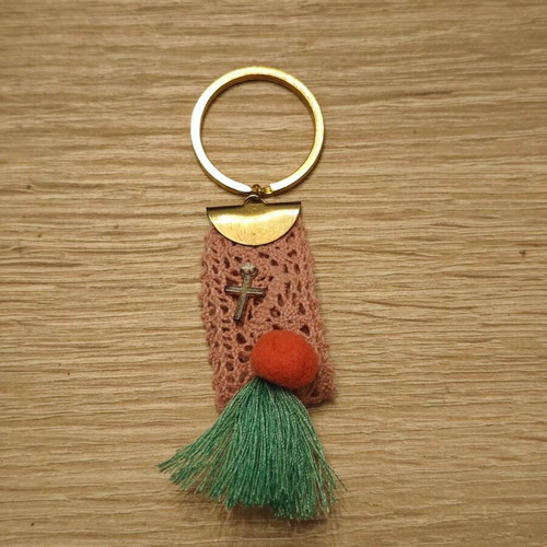 Handmade women's keychain