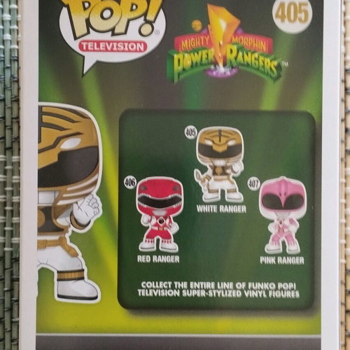 White Ranger Funko Pop like new