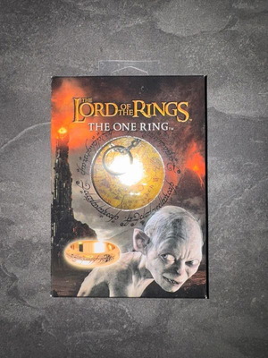 Lord of the Rings The One Ring necklace, official merchandise