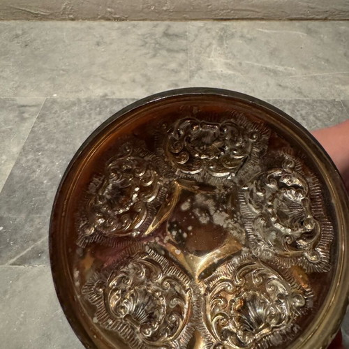 Silver container in good condition