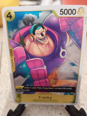 Franky (OP07-107) (V.1) κάρτα 500 χρόνια στο μέλλον καινούργιο