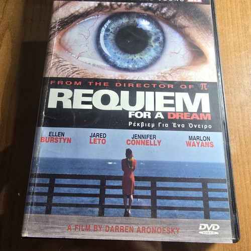 Requiem for a Dream DVD used with Greek subtitles by Darren Aronofsky
