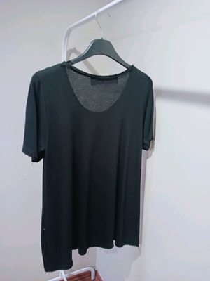 Women's blouse used, black