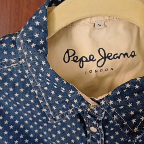 Pepe Jeans sleeveless shirt made of jean fabric new