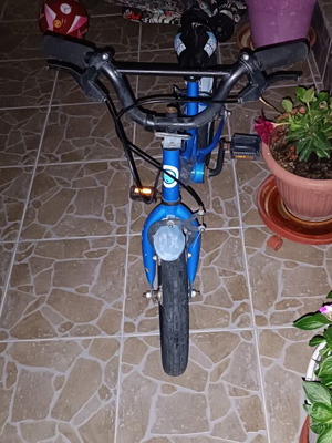 Orient Terry 14" BMX bike, blue, men's