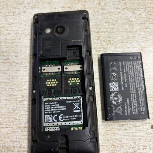 Nokia 216 RM-1187 dual sim used, grey