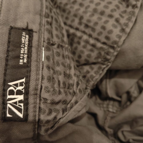 Zara men's chino pants gray used size M