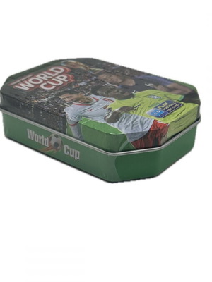 World Cup Trading Card Game με μεταλλικό κουτί αποθήκευσης καινούργιο