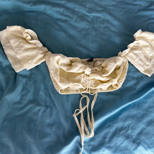 Shein top beige like new, size S