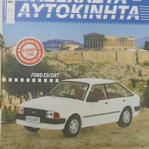 Unforgettable Cars Ford Escort GL 1982 1:43 model new with magazine
