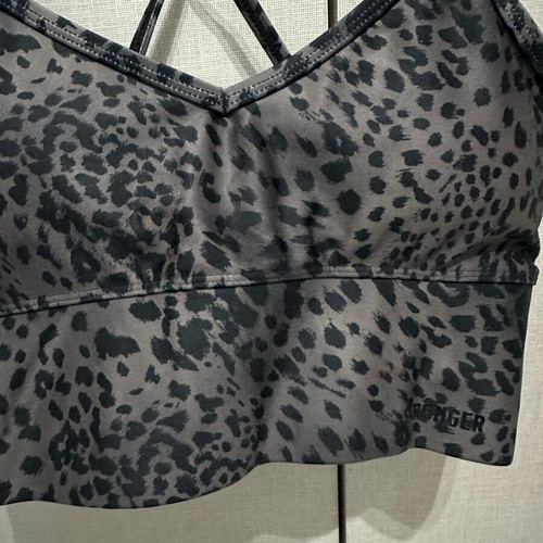Stronger women's bustier top like new, animal print