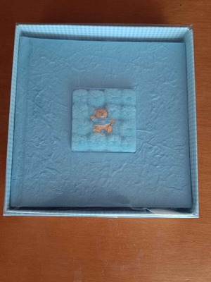 Children's photo album new, blue