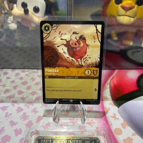 Lorcana Disney TCG κάρτα Pumbaa σε άριστη κατάσταση
