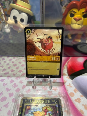 Lorcana Disney TCG κάρτα Pumbaa σε άριστη κατάσταση