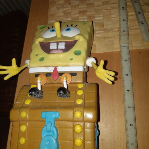 Vintage collectible Spongebob shampoo bottle used