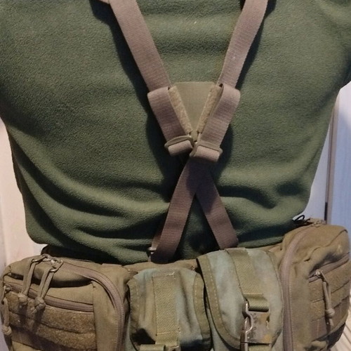 Tasmanian Tiger Chest Rig like new, full set Olive