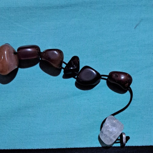 Worry beads with 7 semi-precious stones like new