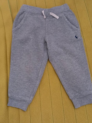 Polo Ralph Lauren gray tracksuit like new for 2 years old