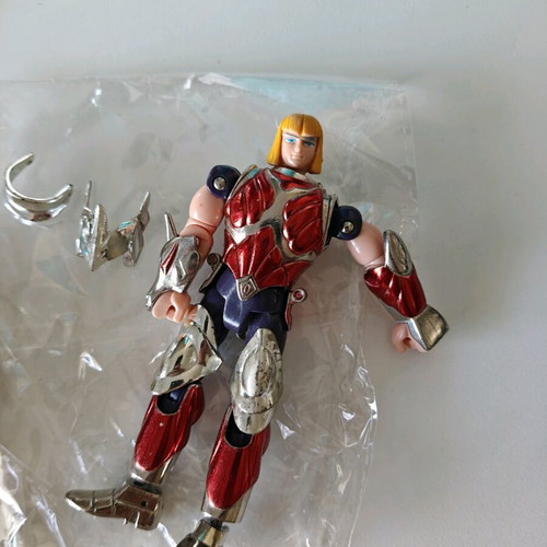 Saint Seiya Knights of the Zodiac figures used, lot of 2, vintage 1987-1988