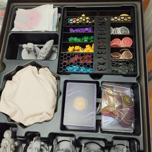 Expeditions 3D printed insert for board game