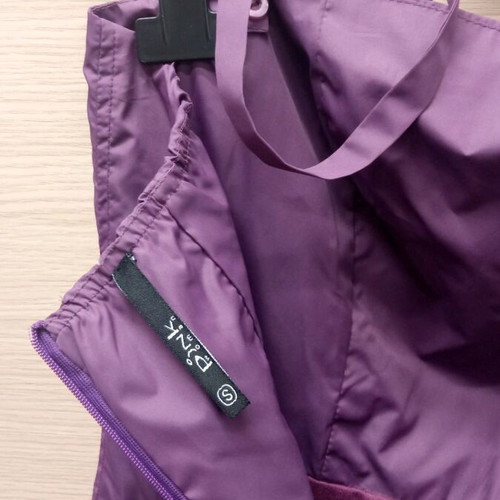 Purple midi asymmetric capartine dress Pink Woman like new, size S-M