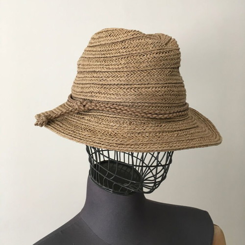 Stamion Panama Hat Made in Greece like new, brown