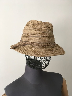 Stamion Panama Hat Made in Greece like new, brown