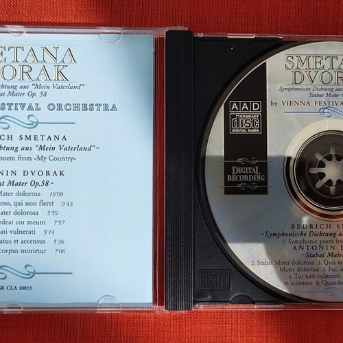 Smetana Dvoralk CD like new, classical music