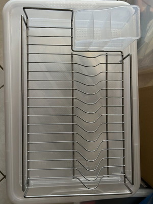 Dish rack plate drainer like new