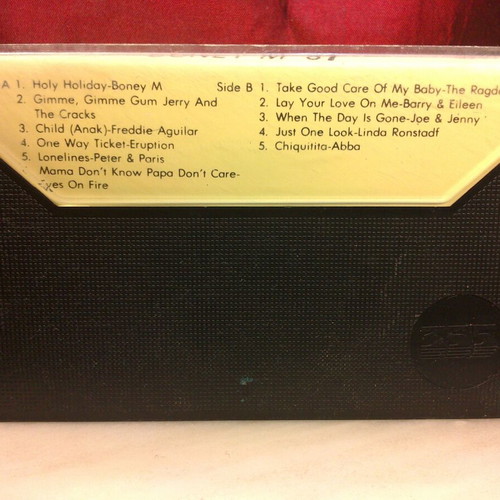 Boney M "Top Of The Pops" 1981 cassette used