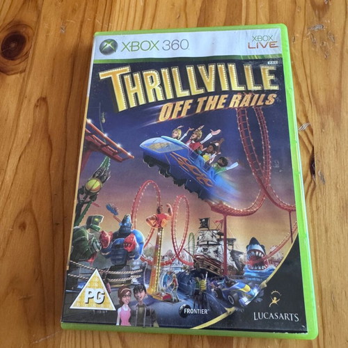 Thrillville Xbox 360 game like new, simulation