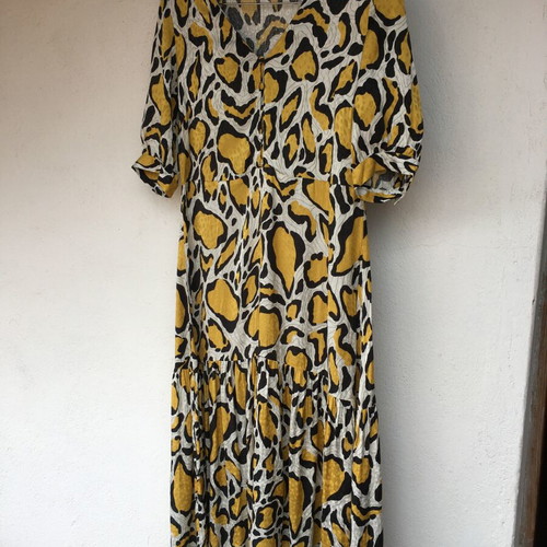 Gestuz animal print summer dress XS/S like new