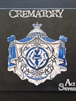 Crematory Act Seven Digipack CD like new, metal