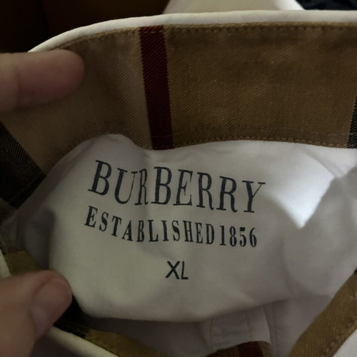 Burberry shirt white like new, size XL