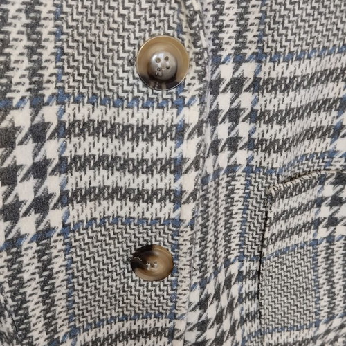 Tweed check coat jacket like new, small medium