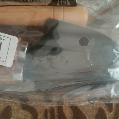 Gardening set new, metal tools with wooden handles