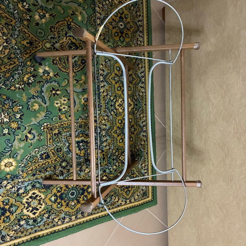 Preteen bed with mattress and changing drawer like new, bassinet included