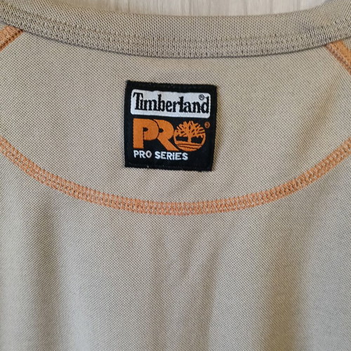 Timberland sleeveless shirt used, size large, loose fit