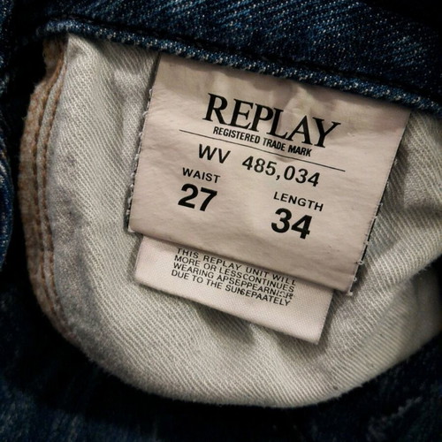 Replay jeans vintage Y2K low rise flare fit σαν καινούργιο, washed denim